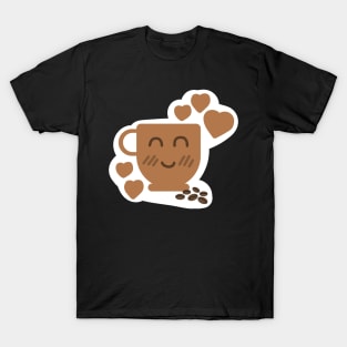 Cute Little Coffe Cup T-Shirt